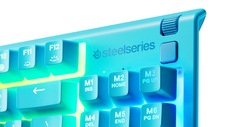 Klávesnica SteelSeries Apex 3 TKL US modrá