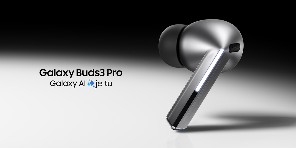 Slúchadlá Samsung Galaxy Buds3 Pro strieborná Samsung Galaxy Buds3 Pro