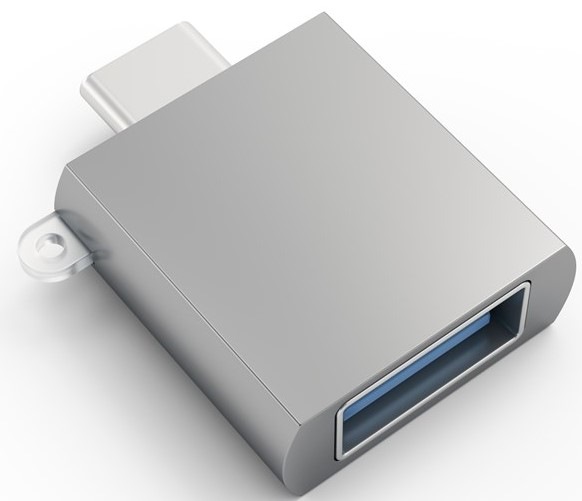 Redukcia Satechi USB 3.0/USB-C - šedá