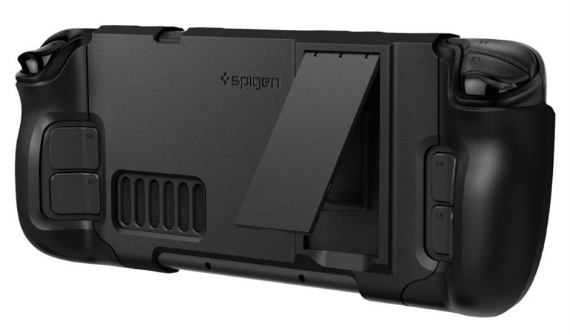 Puzdro Spigen Thin Fit with Kick Stand - Steam Deck čierne