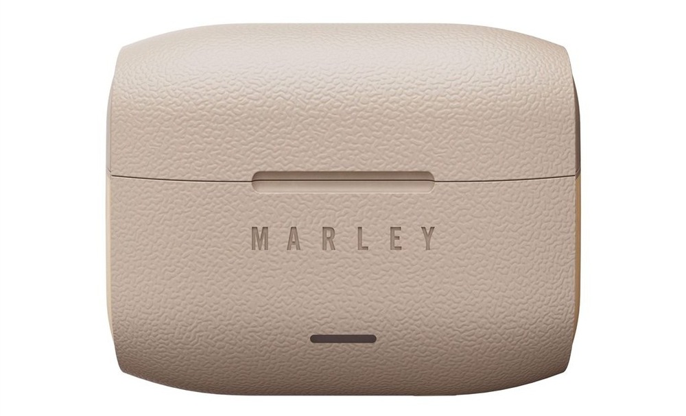 Slúchadlá Marley Trenchtown ANC béžová Béžové nabíjacie púzdro k slúchadlám Marley Trenchtown ANC