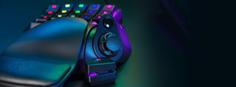 Klávesnica Razer Tartarus Pro - Mercury (Analog Switch) biela Klávesnica Razer Tartarus Pro - Mercury (Analog Switch) biela