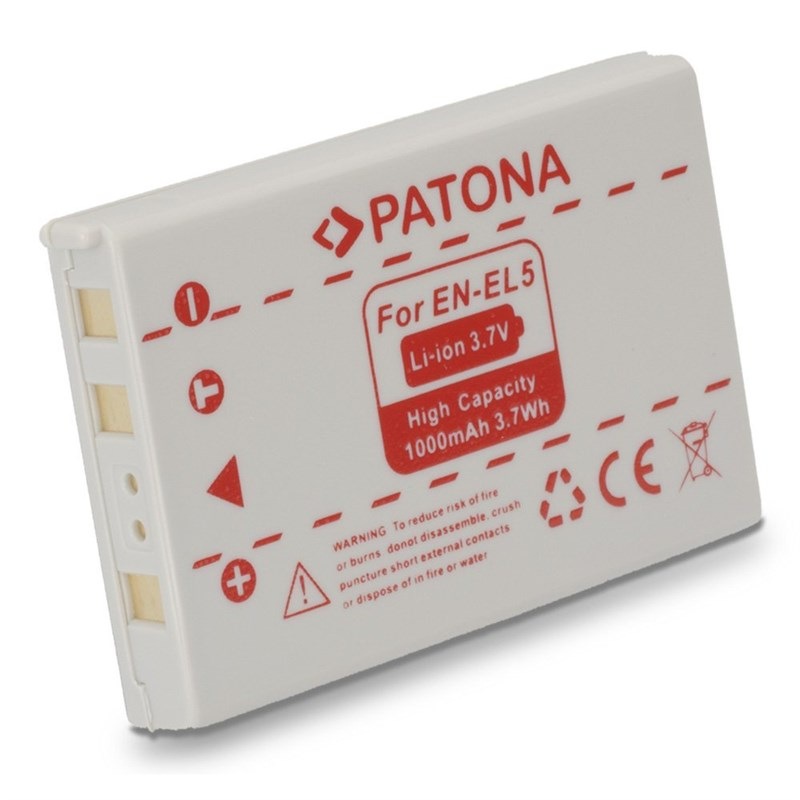 Batéria PATONA pre Nikon EN-EL5 1000mAh