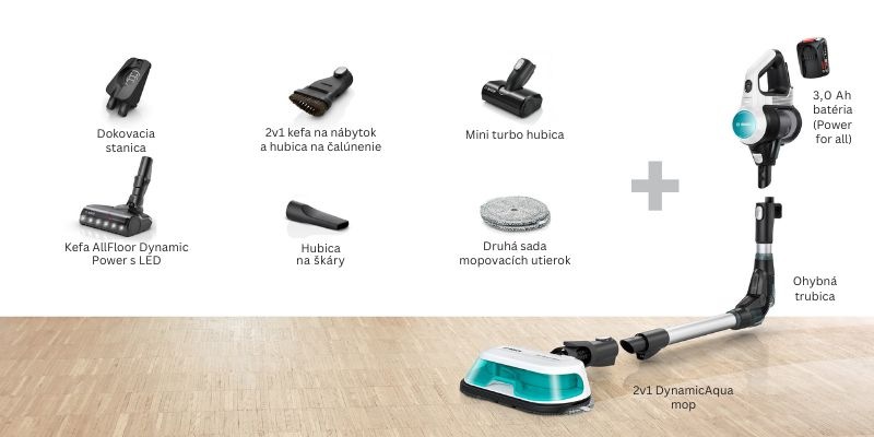 Tyčový vysávač Bosch BCS71HYG3