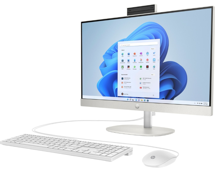 PC all in-one HP 24-cr0000nc biely HP 24-cr0000nc 23.8"
