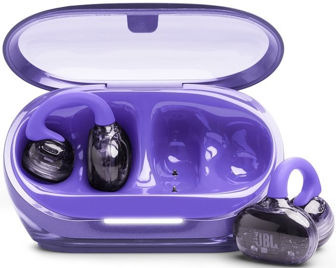 Slúchadlá JBL Soundgear Clips fialová