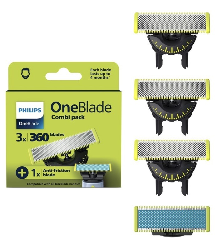 Náhradná hlavica pre Philips OneBlade, jednoduchá výmena