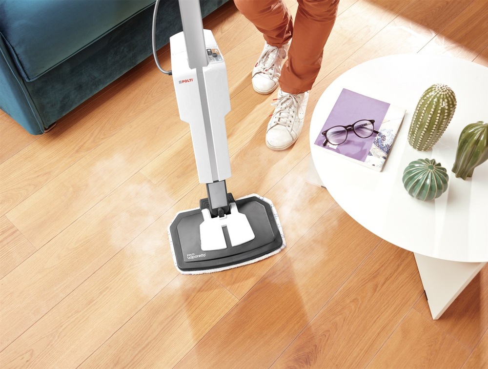Parný mop Polti Vaporetto SV610 STYLE sivý/biely Parný mop Polti Vaporetto SV610 STYLE sivý/biely