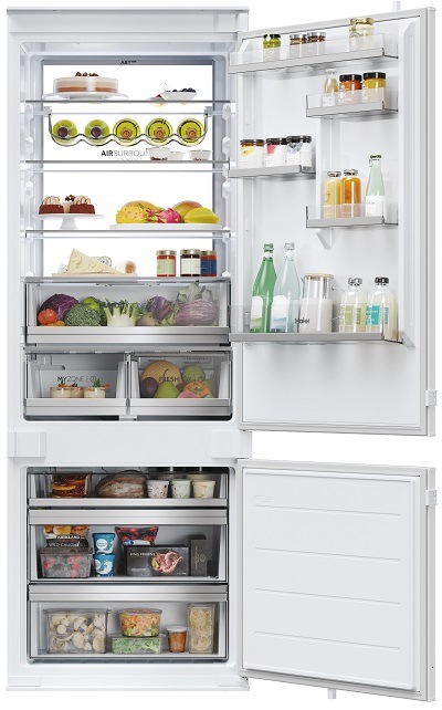 Chladnička s mrazničkou Haier ID Series 6 HBW7719DT biela