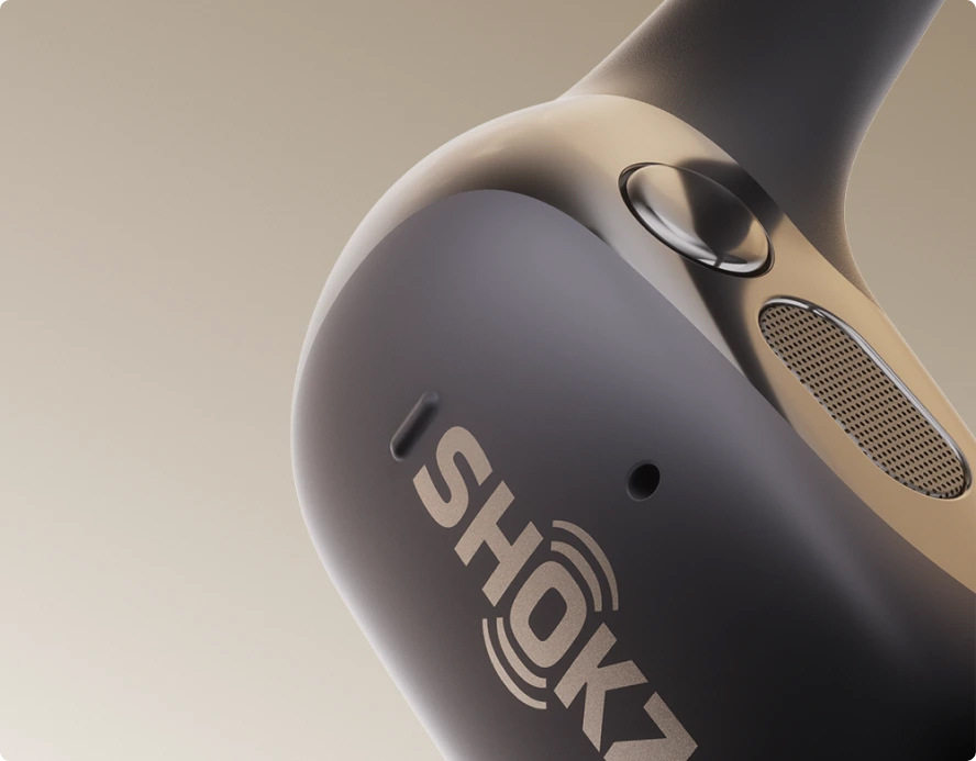 Slúchadlá Shokz OpenFit 2+ strieborná