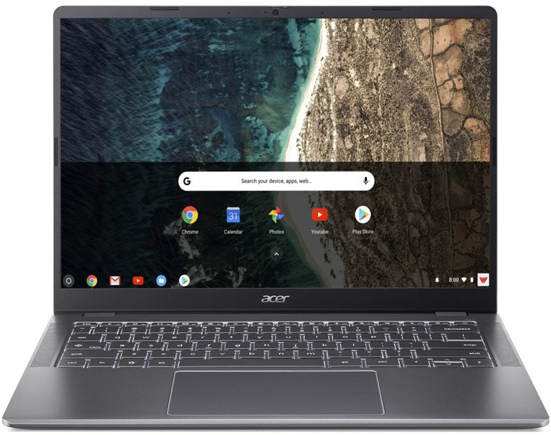 Acer Chromebook Plus 514, sivá