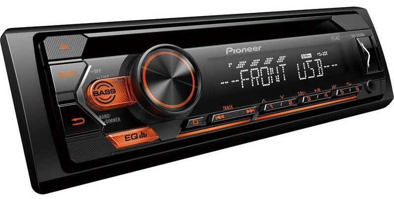 Autorádio s CD Pioneer DEH-S120UBA čierne