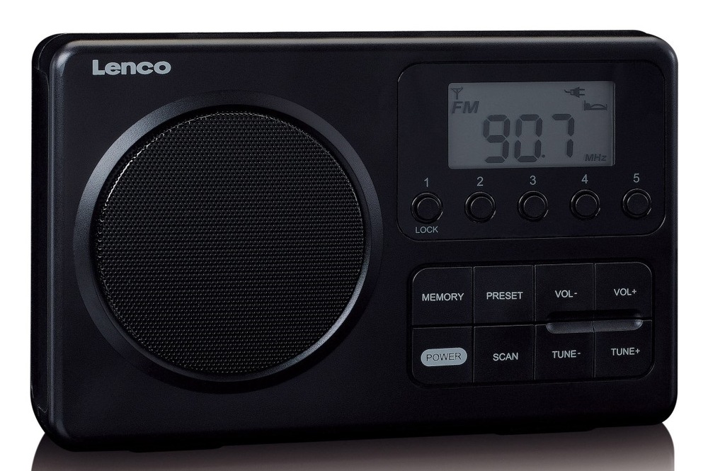 Rádioprijímač Lenco MPR-035 čierny