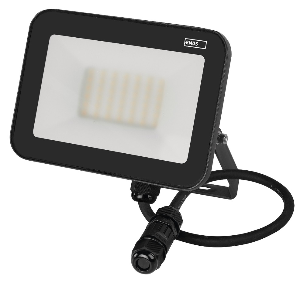 Reflektor EMOS INOVO 30W 3300LM IP65 NW čierny Reflektor EMOS INOVO 30W 3300LM IP65 NW - čierny