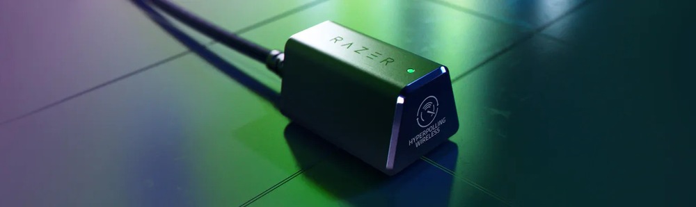 Myš Razer DEATHADDER V3 PRO + HyperPolling Wireless Dongle Bundle čierna