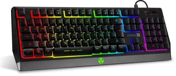 Klávesnica Connect IT Battle RGB, CZ/SK layout čierna Klávesnica Connect IT Battle RGB, CZ/SK layout čierna