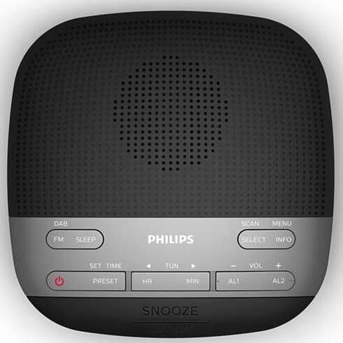 Rádiobudík Philips TAR3505 čierny Rádiobudík Philips TAR3505 čierny
