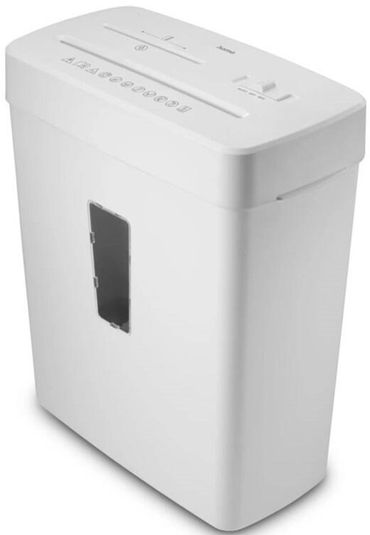 Skartovač Hama Prime M50CD-W, micro rez, 5 listov, P5 biely