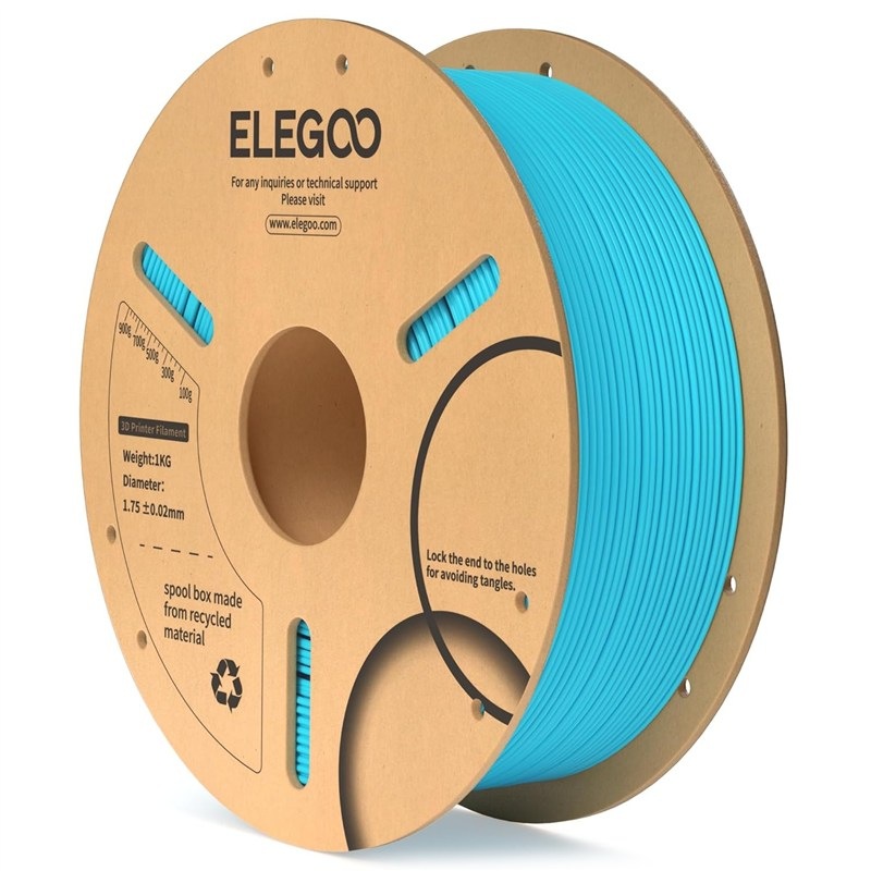 Filament Elegoo s priemerom 1,75 mm, modrá farba