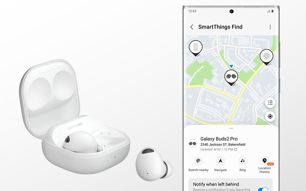 Slúchadlá Samsung Galaxy Buds2 Pro biela Slúchadlá Samsung Galaxy Buds2 Pro biela
