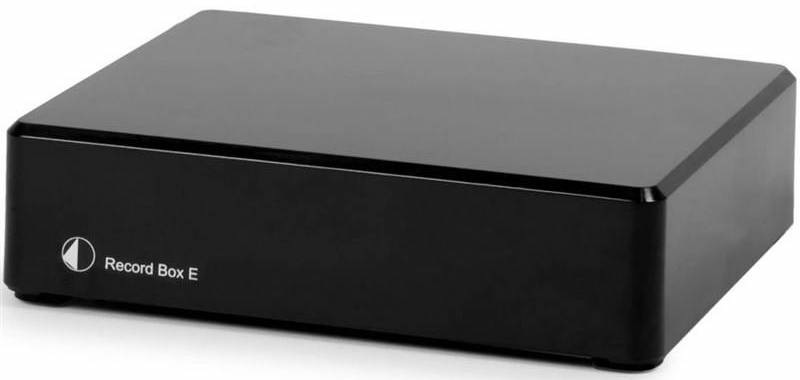 Gramofónový predzosilňovač Pro-Ject RECORD BOX E čierny