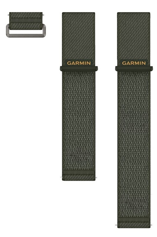 Remienok Garmin Quick release (24 mm) pre Garmin Venu X1, nylon, zelená farba