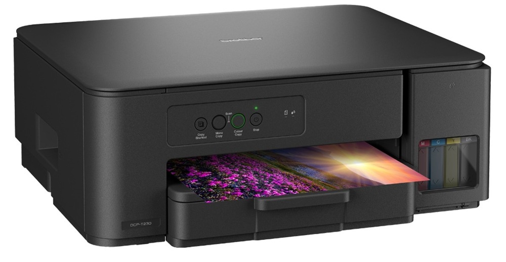 Tlačiareň multifunkčná Brother DCP-T230YJ1 čierna Tlačiareň multifunkčná Brother DCP-T230YJ1 A4 obsahuje systém atramentových liekoviek