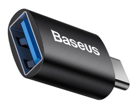 Redukcia Baseus USB-C/USB-A 3.1, OTG čierna