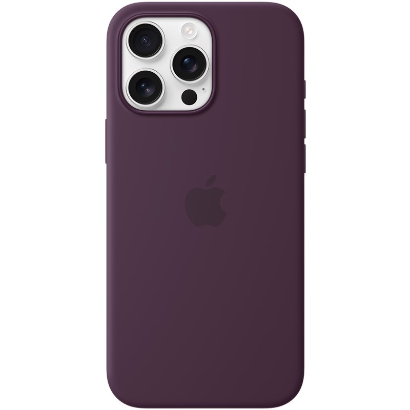 Kryt na mobil Apple iPhone 16 Pro Max Silicone Case s MagSafe - slivkový