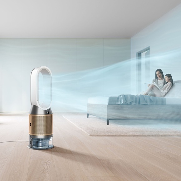 Čistička vzduchu Dyson Purifier Humidify+Cool PH2 De-Nox PH05 strieborná/medená Čistička vzduchu Dyson Purifier Humidify+Cool PH2 De-Nox PH05 strieborná/medená