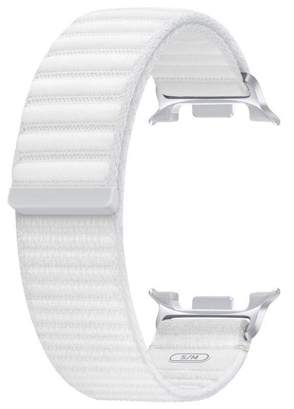 Remienok Samsung Fabric (S/M) biely