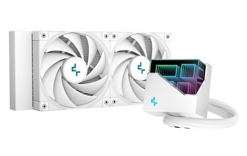Chladič DeepCool LT520, biela farba.