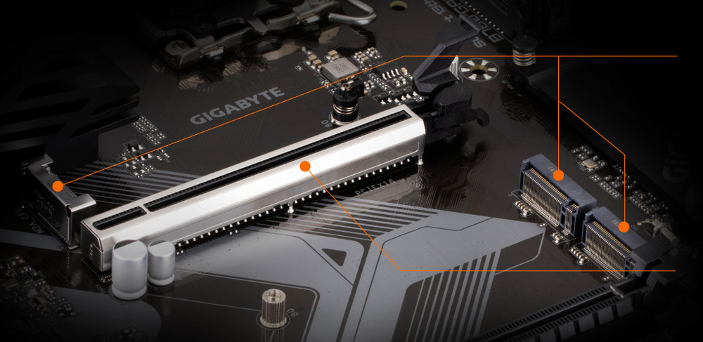 Na rýchlejší prenos dát a plynulý chod pracuje základná doska s rozhraním PCIe 4.0″ width=