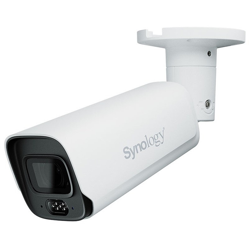 Biela IP kamera Synology BC800Z s nastaviteľným zorným uhlom