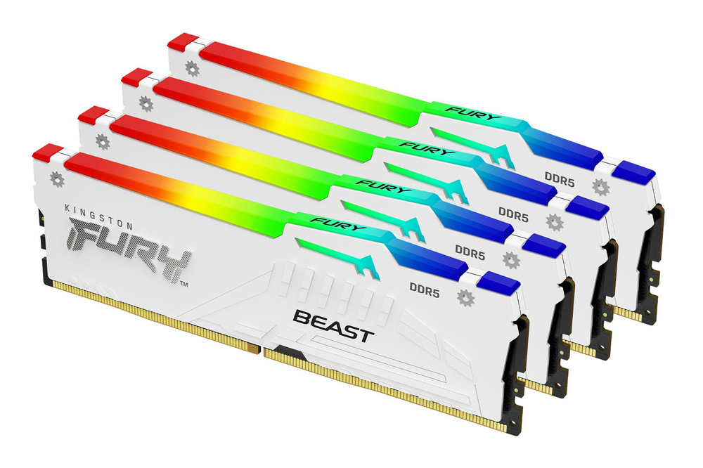 DIMM Kingston FURY Beast White RGB XMP 64 GB