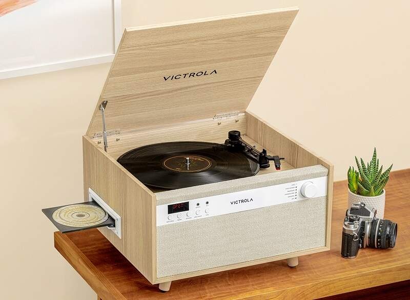 Gramofón Victrola VTA-820SB Century hnedý/béžový Gramofón Victrola VTA-820SB Century hnedý/béžový