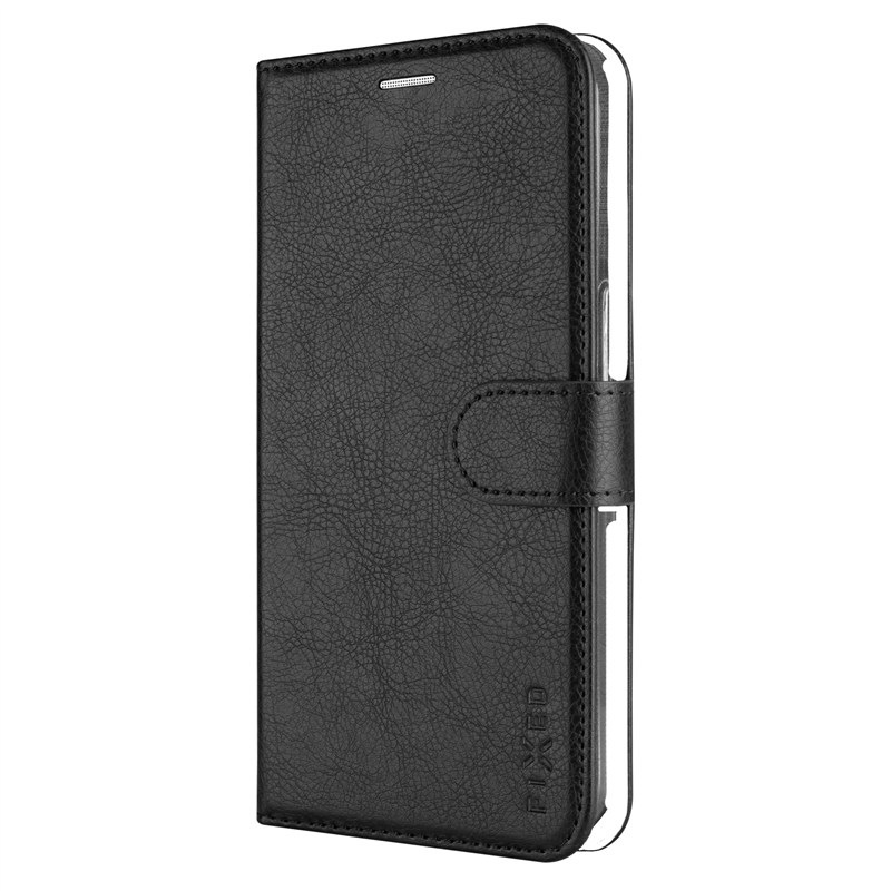 Flipové puzdro na mobil FIXED Opus na Google Pixel 10A čierna