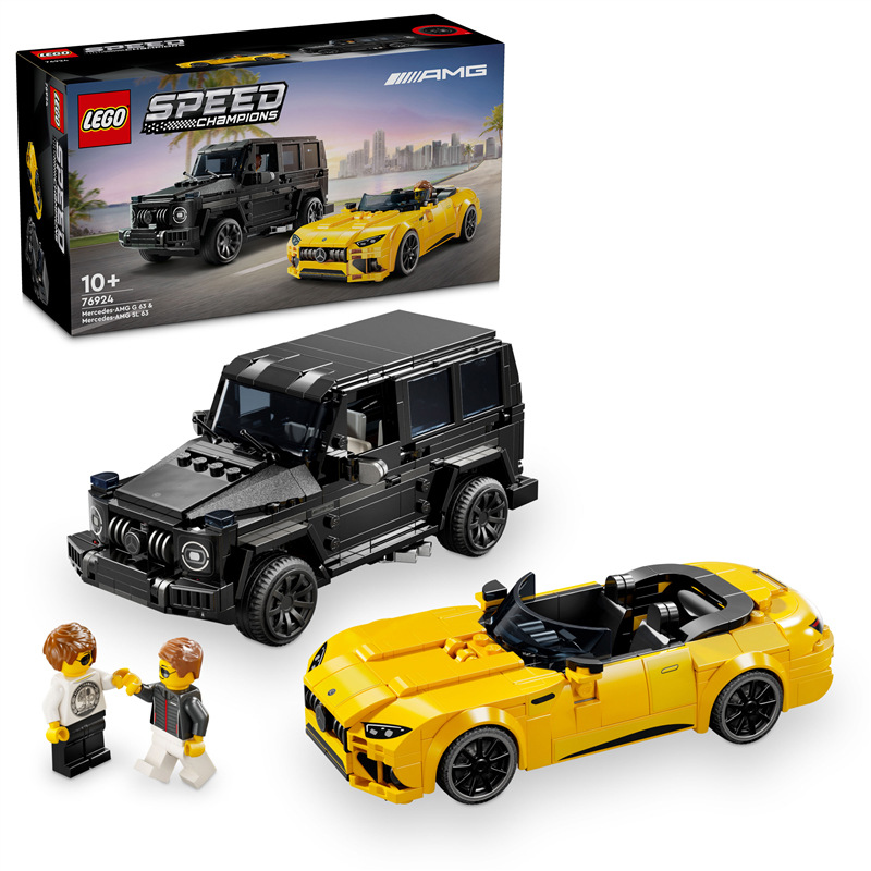 Stavebnica LEGO® Speed ​​Champions 76924 Mercedes-AMG G 63 a Mercedes-AMG SL 63″ width=