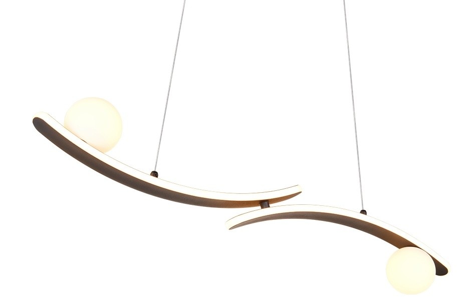 LED stropné svietidlo TRIO 337910232 NAPOLI čierne Stropné svietidlo TRIO 337910232 NAPOLI obsahuje integrovanú LED technológiu