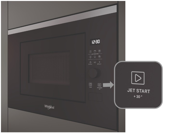 Mikrovlnná rúra Whirlpool WMF200G čierna