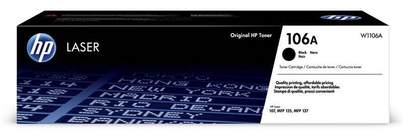 Toner HP 106A, 1 000 strán čierny