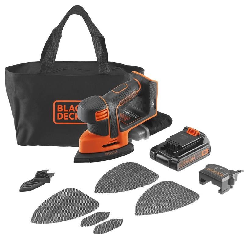 Vibračná brúska Black-Decker BDCDS18-QW (s batériou) Vibračná brúska Black-Decker BDCDS18-QW (s batériou)