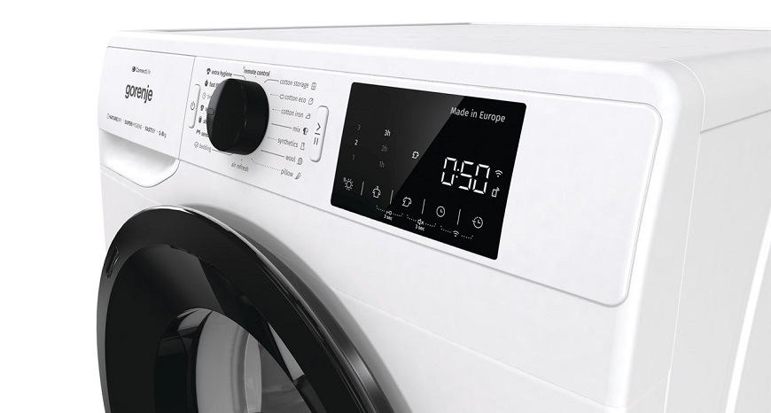 Sušička bielizne Gorenje G400 DPNE82/GNLWIFI biela Sušička prádla Gorenje DPNE82GNLWIFI, biela, osvetlenie bubna