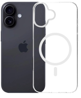 Kryt na mobil 3mk Armor MagCase na Apple iPhone 16 Plus - priehľadný