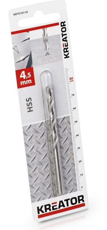 Vrták Kreator KRT010110, 4,5×80 mm