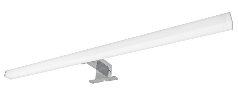 Nástenné svietidlo Top Light Oregon H60, 9W, 900lm, IP44, neutrálna biela biele/chróm