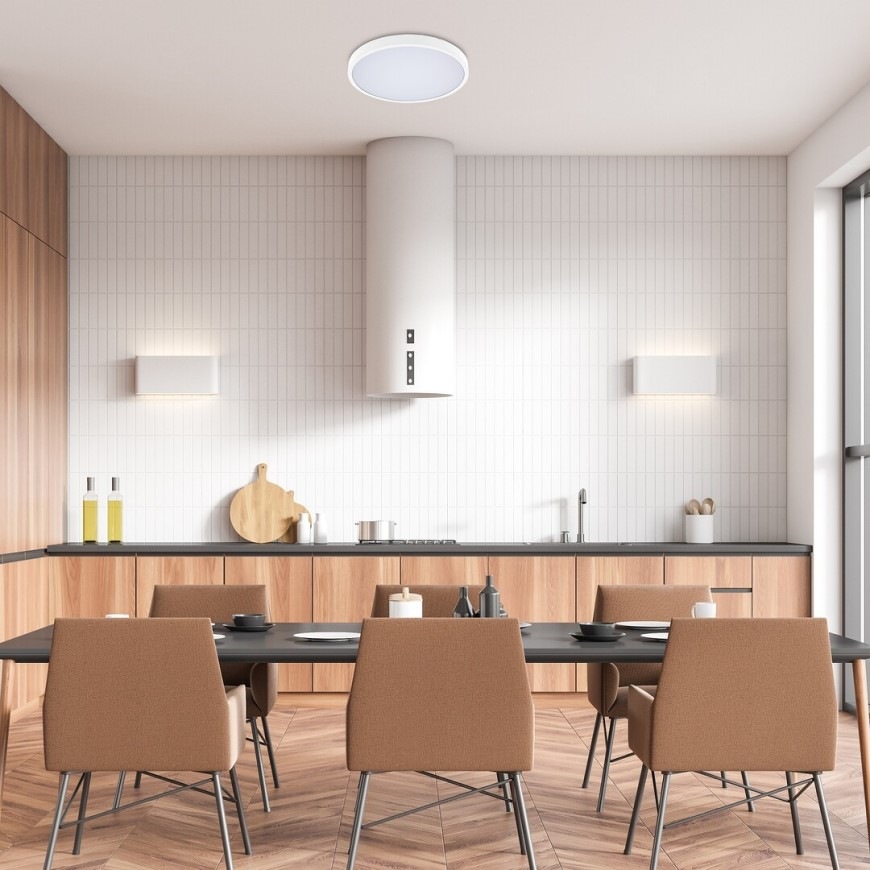 LED stropné svietidlo Rabalux ALENZO 24W, 1530 lm, stmievanie, ovládanie biele Stropné svietidlo Rabalux ALENZO 24W, 1530 lm, stmievanie, ovládanie - biele