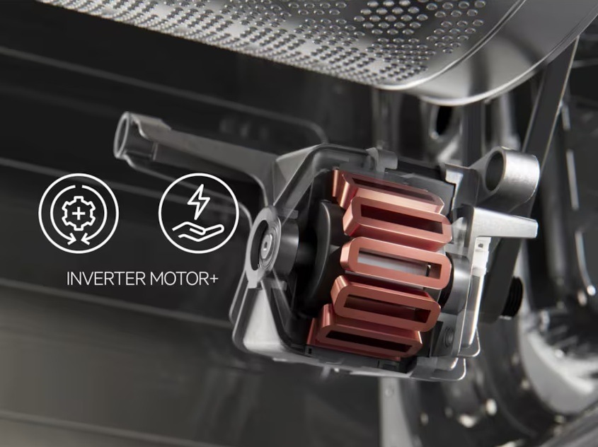 Práčka AEG série 7000 LTR7C373C biela Bezkefová invertorová technológia motora práčky AEG.