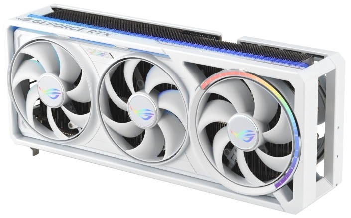 Grafická karta Asus ROG Astral White GeForce RTX 5090 32GB OC, biela farba