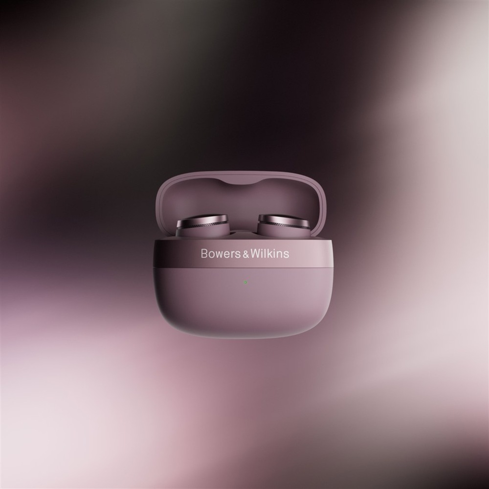 Slúchadlá Bowers & Wilkins True wireless Pi8 - ružová